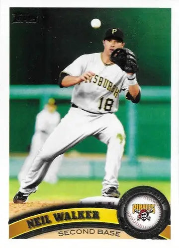 2011 Topps #245 Neil Walker NM-MT Pirates ID:73342 - Baseball Card Single
