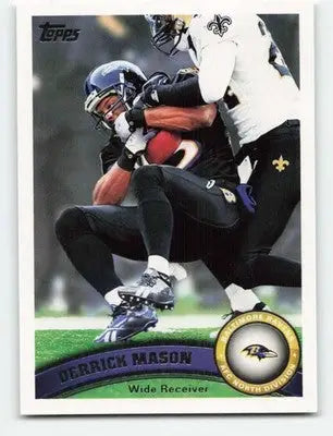 2011 Topps #301 Derrick Mason NM-MT Ravens ID:82029 - Football Card Single
