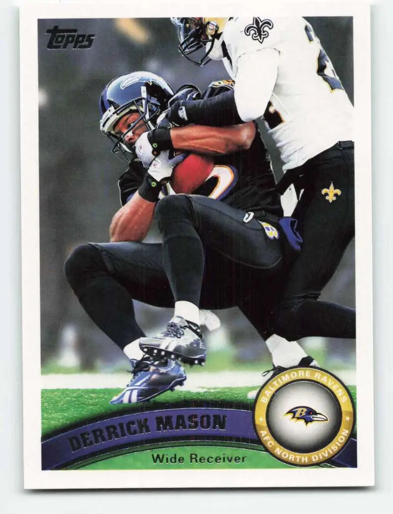 2011 Topps #301 Derrick Mason NM-MT Ravens ID:82029 - Football Card Single