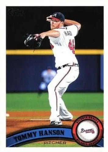 2011 Topps #505 Tommy Hanson NMMT Braves ID:7359 - Baseball Card Single
