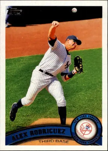 2011 Topps #50a Alex Rodriguez NM-MT Yankees - Baseball Card Single