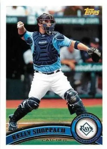2011 Topps #514 Kelly Shoppach NMMT Rays - Baseball Card Single