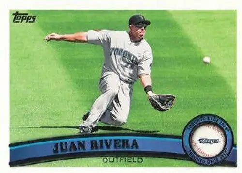 2011 Topps #531 Juan Rivera NMMT Blue Jays ID:7364 - Baseball Card Single