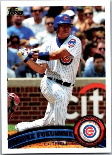 2011 Topps #582 Kosuke Fukudome NM-MT Cubs ID:71051 - Baseball Card Single