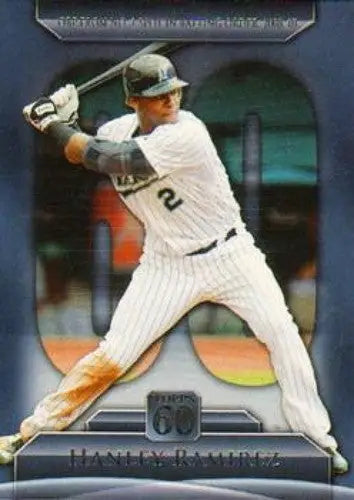 Hanley Ramirez baseball card from 2011 Topps Topps 60 featuring Roberto Alomar original gloss