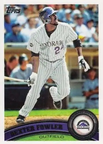 2011 Topps #613 Dexter Fowler NM-MT Rockies ID:71046 - Baseball Card Single