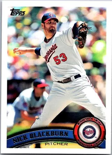 2011 Topps #657 Nick Blackburn NM-MT Twins ID:20300 - Baseball Card Single