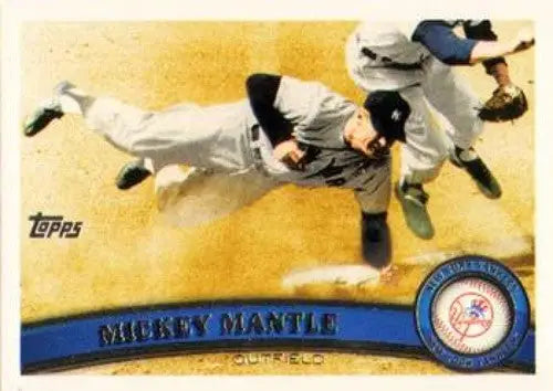 2011 Topps #7 Mickey Mantle NM-MT Yankees ID:82035 - Baseball Card Single