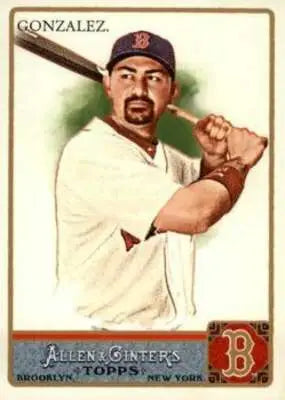 2011 Topps Allen and Ginter #120 Adrian Gonzalez NMMT Red Sox - Baseball Card Single