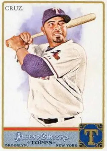 2011 Topps Allen and Ginter #25 Nelson Cruz NMMT Rangers - Baseball Card Single
