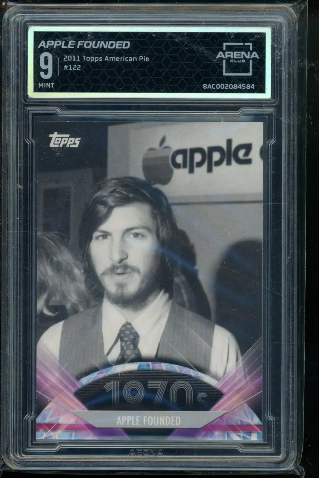 2011 Topps American Pie Apple Steve Jobs #122 Arena Club 9
