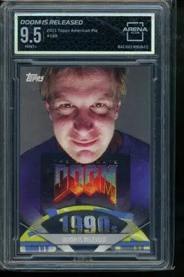 2011 Topps American Pie Doom Is Released #168 Arena Club 9.5 - Entertainment Card Single