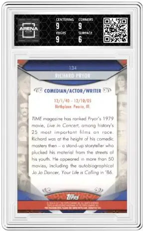 2011 Topps American Pie Richard Pryor #134 Arena Club 6.5 - Non-Sports Card Single