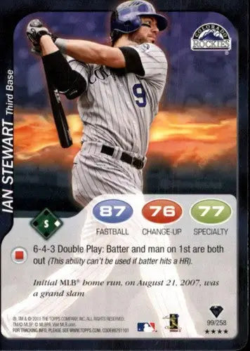 2011 Topps Attax #99 Ian Stewart NM-MT Rockies ID:12529 - Baseball Card Single