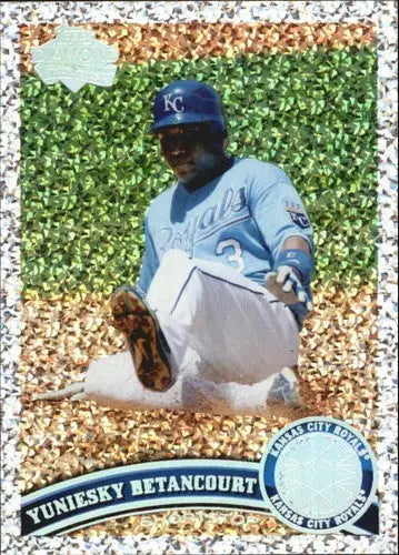 Yunesky Betancourt baseball card from 2011 Topps Diamond Anniversary series