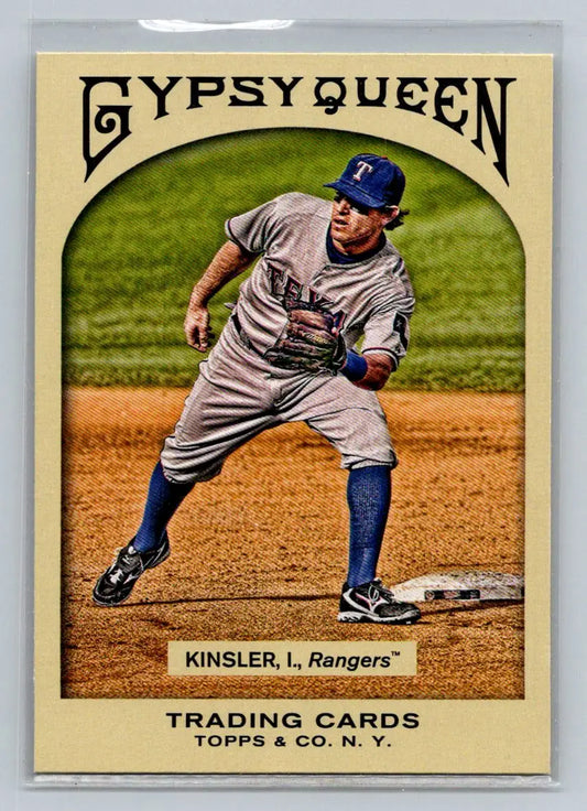 Ian Kinsler 2011 Topps Gypsy Queen #33 baseball card from Texas Rangers
