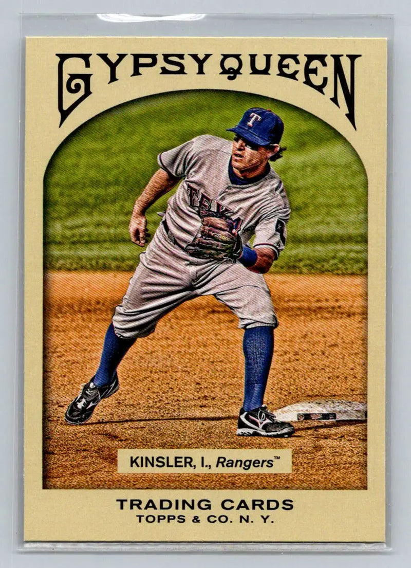 Ian Kinsler 2011 Topps Gypsy Queen #33 baseball card from Texas Rangers