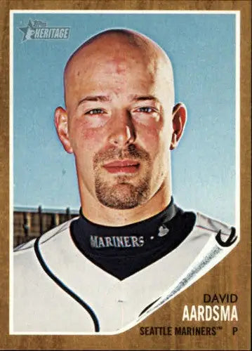 2011 Topps Heritage #216 David Aardsma NM-MT Mariners ID:18225 - Baseball Card Single