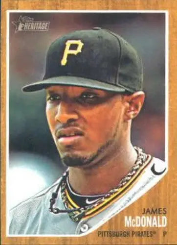 2011 Topps Heritage #252 James Mc Donald NMMT Pirates ID:7482 - Baseball Card Single