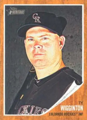 2011 Topps Heritage #290 Ty Wigginton NMMT Rockies - Baseball Card Single