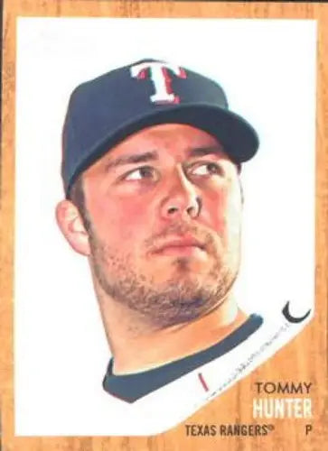 2011 Topps Heritage #324 Tommy Hunter NMMT Rangers ID:7499 - Baseball Card Single