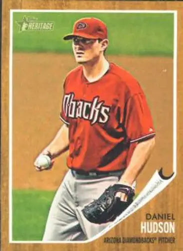 2011 Topps Heritage #383 Daniel Hudson NMMT Diamondbacks - Baseball Card Single