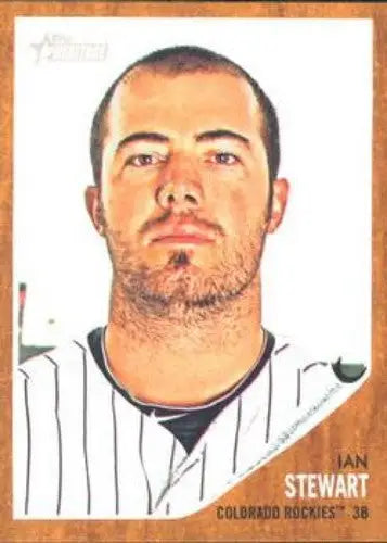 2011 Topps Heritage #418 Ian Stewart NMMT Rockies ID:7530 - Baseball Card Single