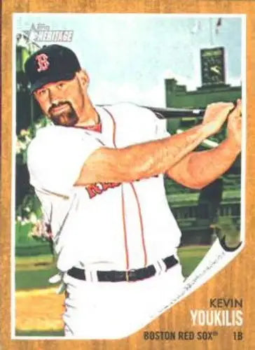 2011 Topps Heritage #425 Kevin Youkilis NMMT Red Sox ID:7532 - Baseball Card Single