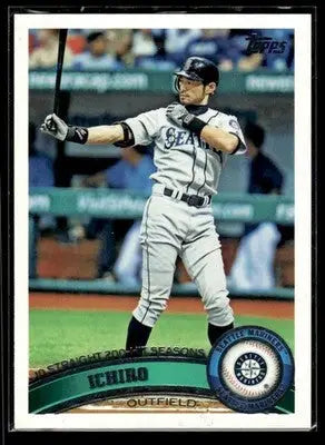 2011 Topps Ichiro #385 Seattle Mariners - Baseball Card Single