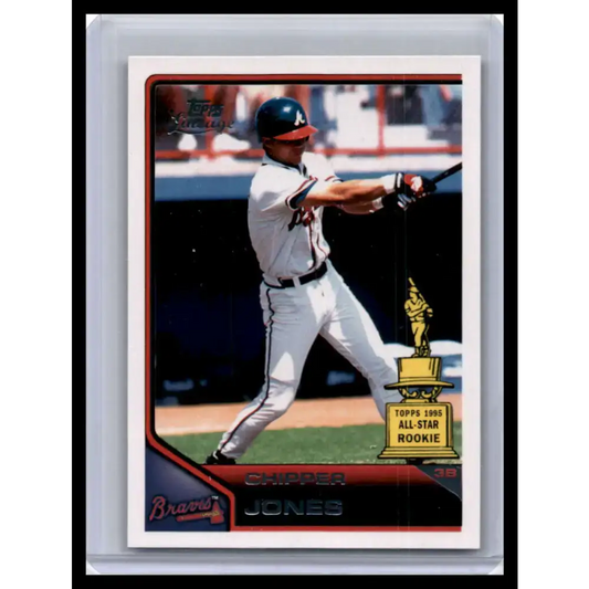 2011 Topps Lineage #195 Chipper Jones NM-MT Atlanta Braves Baseball Card - Baseball Card Single