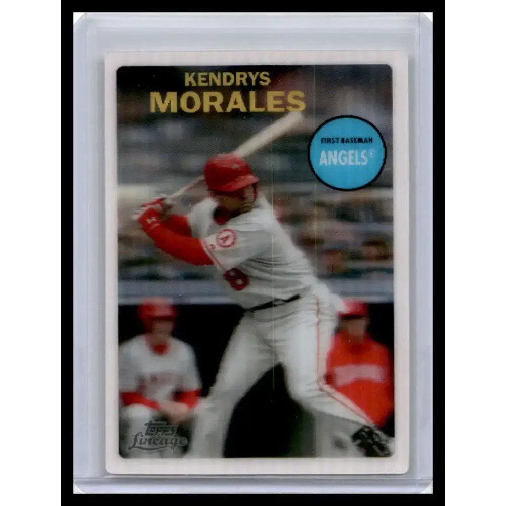 2011 Topps Lineage #NNO Kendrys Morales NM-MT Los Angeles Angels Baseball Card - Baseball Card Single