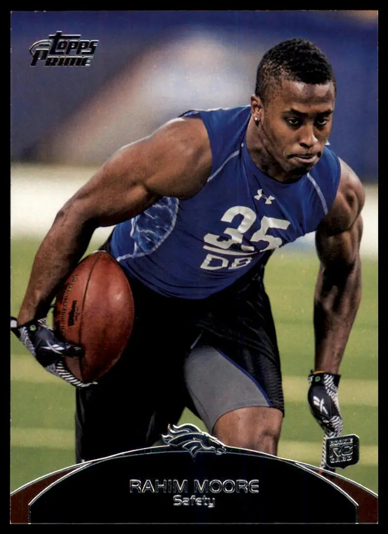 2011 Topps Prime - Retail Bronze Rahim Moore 51 Denver Broncos NM - Football Card Single
