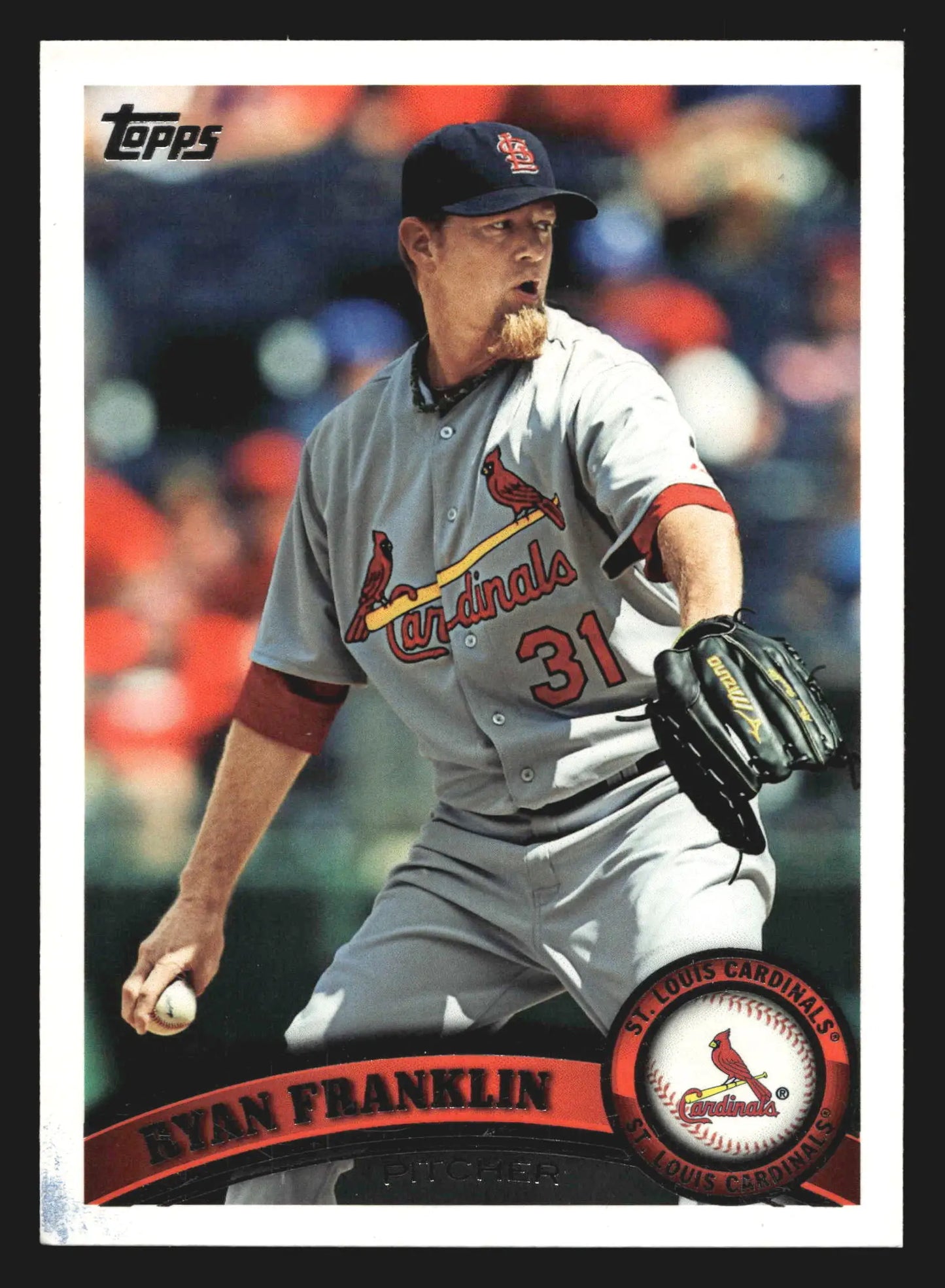 2011 Topps Ryan Franklin #548 St. Louis Cardinals - Baseball Card Single