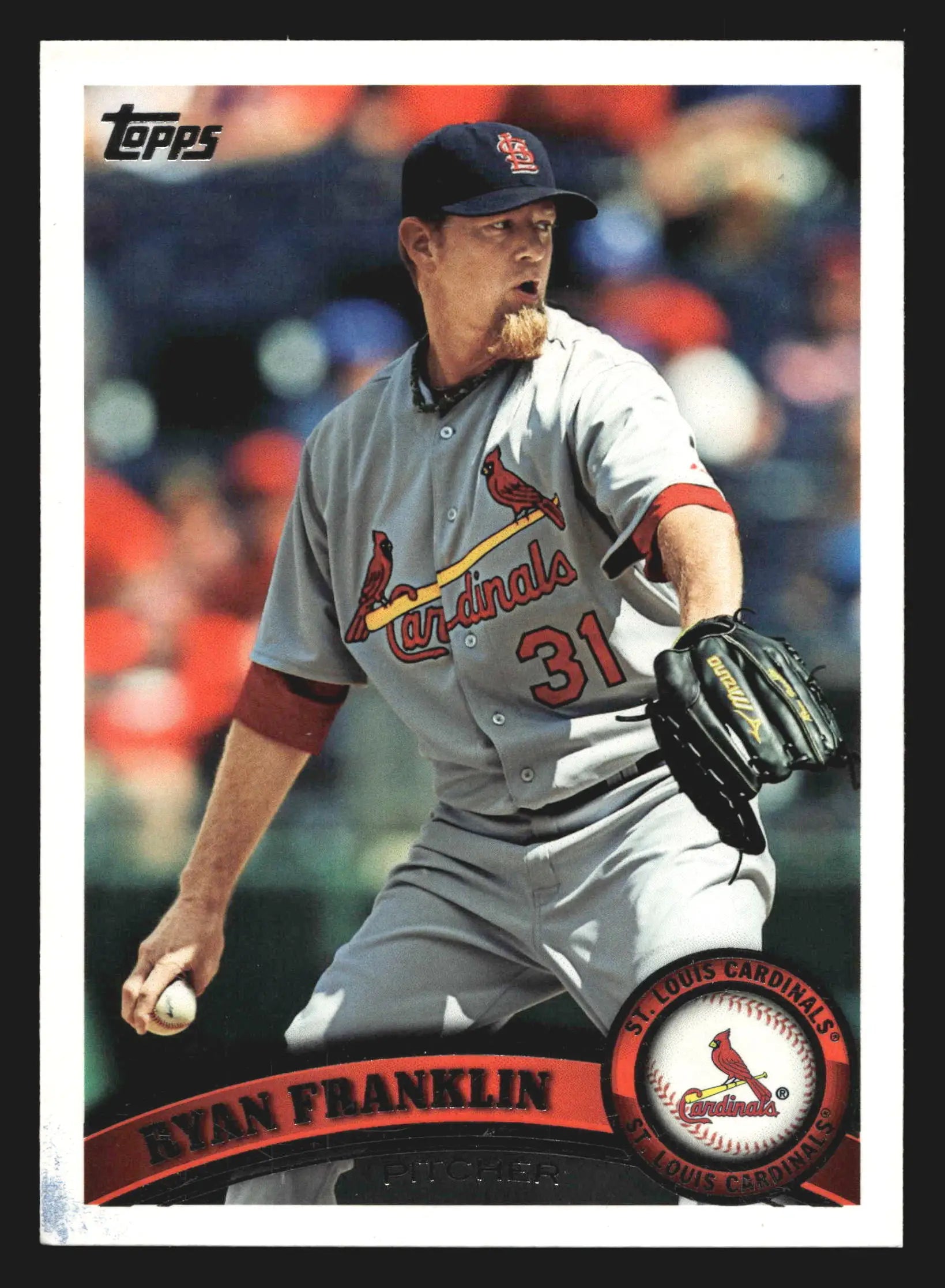 2011 Topps Ryan Franklin #548 St. Louis Cardinals - Baseball Card Single