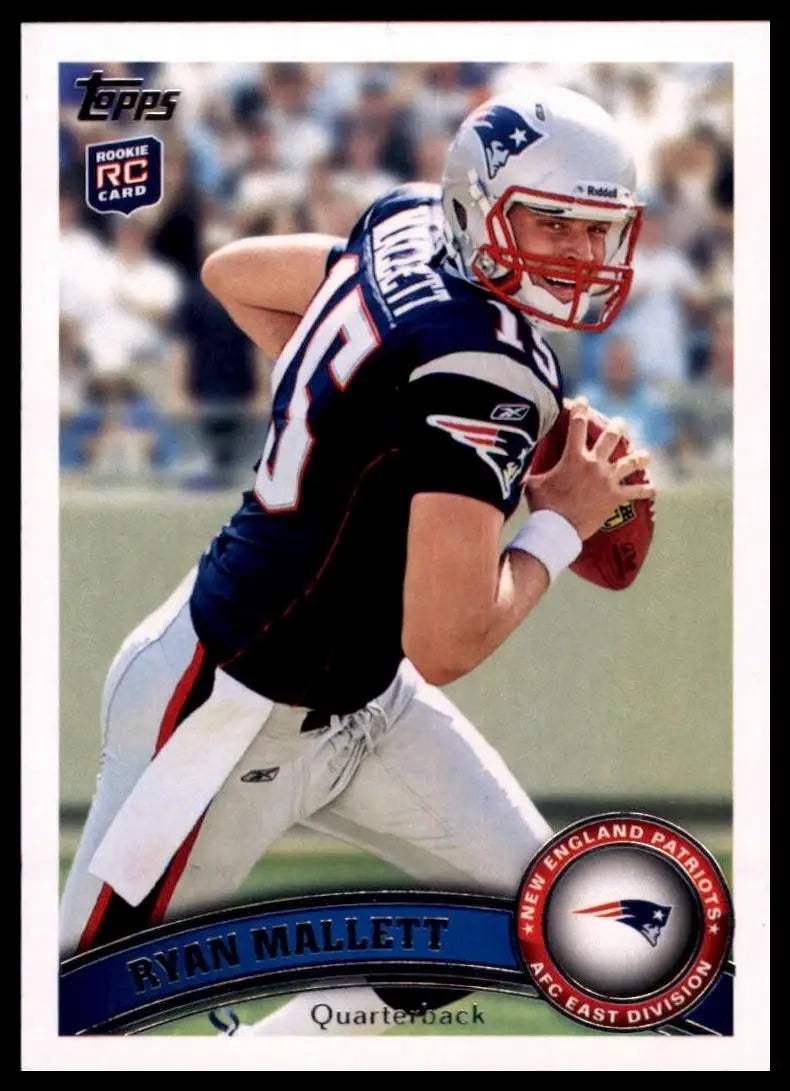 2011 Topps - Ryan Mallett #438 Running (RC)