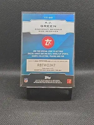 2011 Topps - Toppstown Redemption Code Cards A.J. Green #TT-20 (RC) - Football Card Single