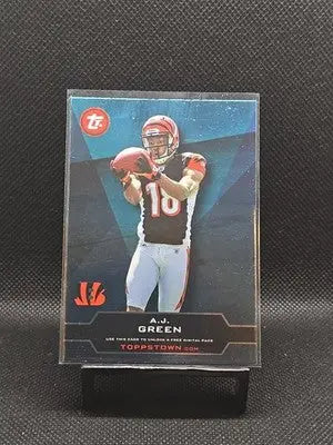 2011 Topps - Toppstown Redemption Code Cards A.J. Green #TT-20 (RC) - Football Card Single