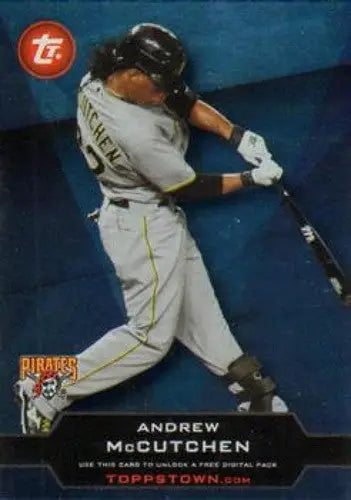 Original gloss Andrew McCutchen baseball card from Topps Town 2011 Topps Topps Town series