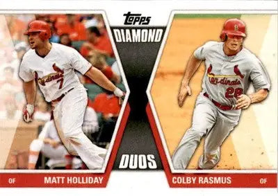 2011 Topps Update #DD-12 Matt Holliday / Colby Rasmus Diamond Duos - Baseball Card Single