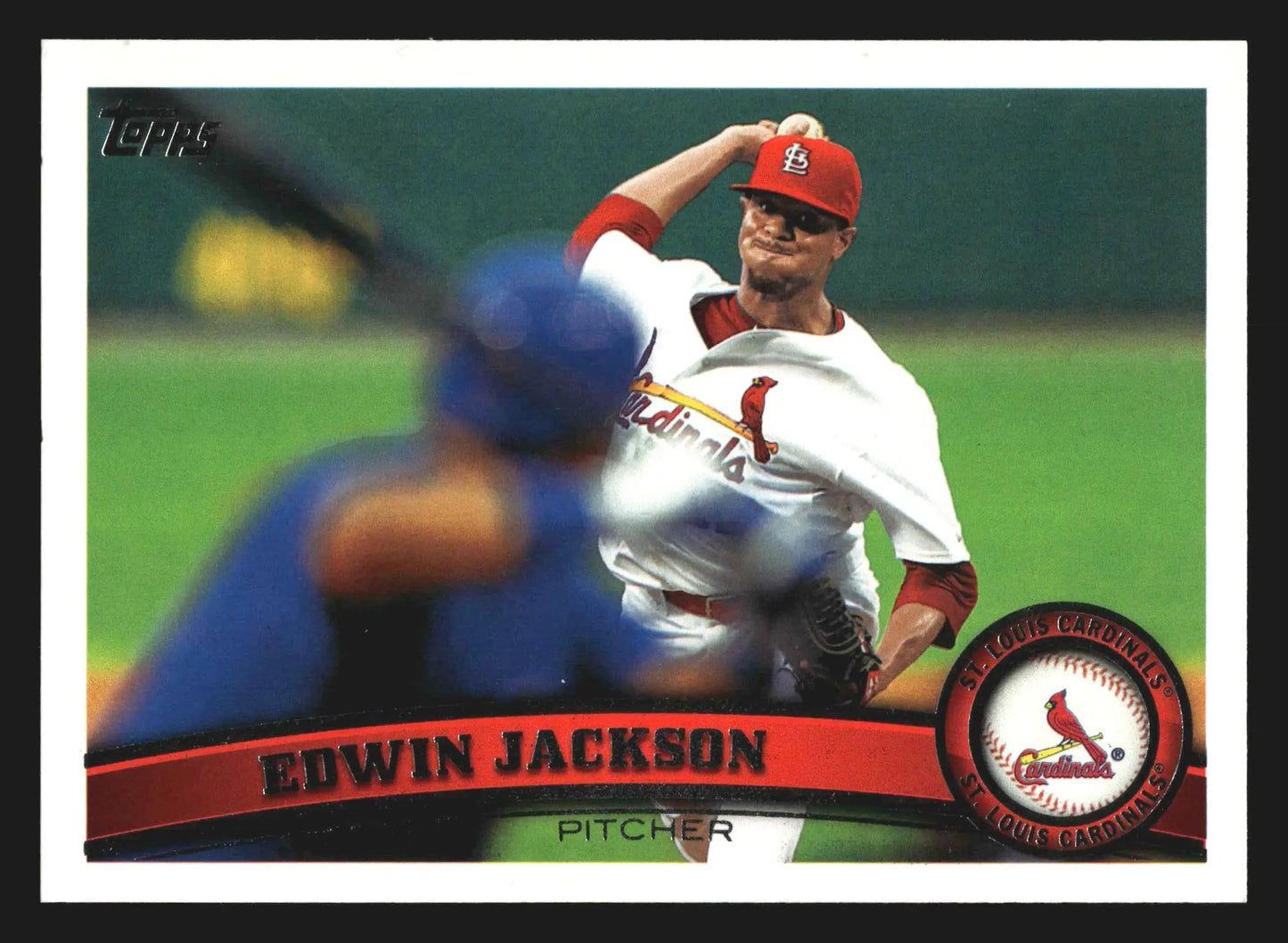 2011 Topps Update Edwin Jackson #US294 St. Louis Cardinals - Baseball Card Single