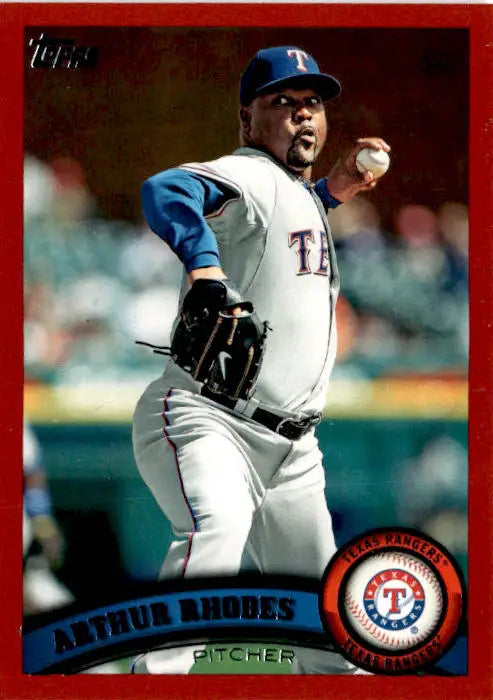 2011 Topps Update #US223 Arthur Rhodes Target Red Border - Baseball Card Single