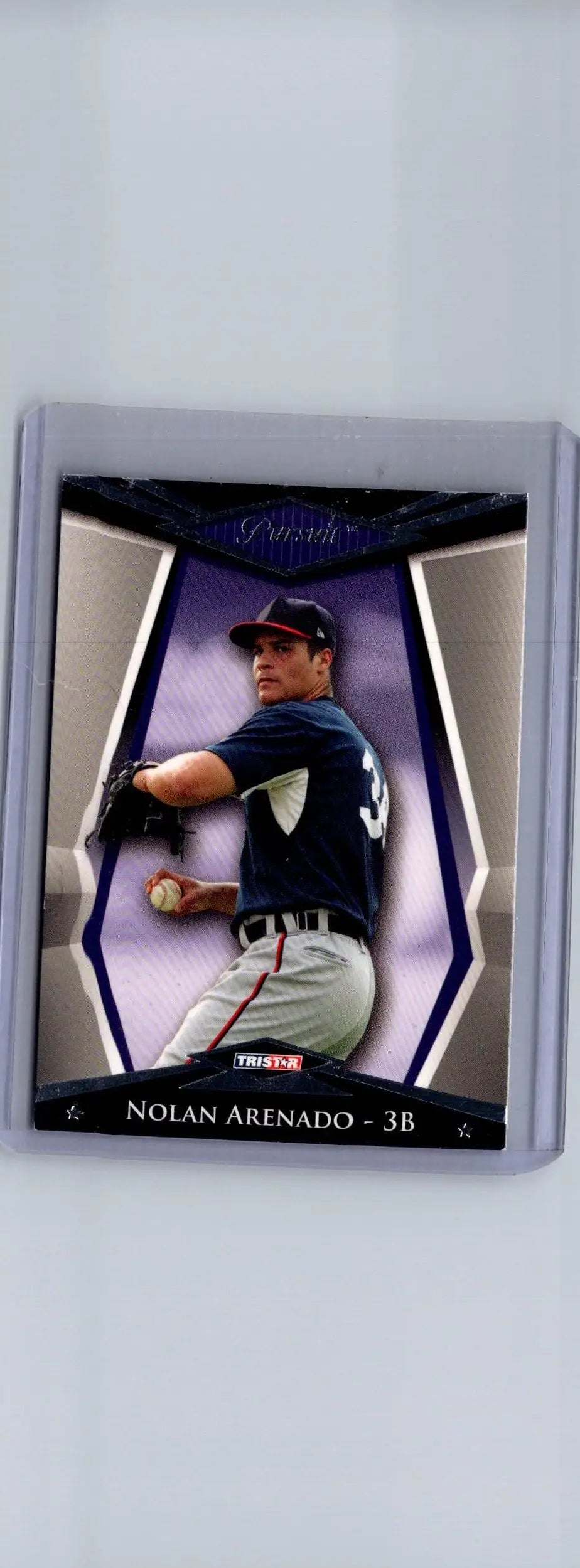 2011 TriStar Pursuit Nolan Arenado baseball card featuring Nolan Arenado collectible