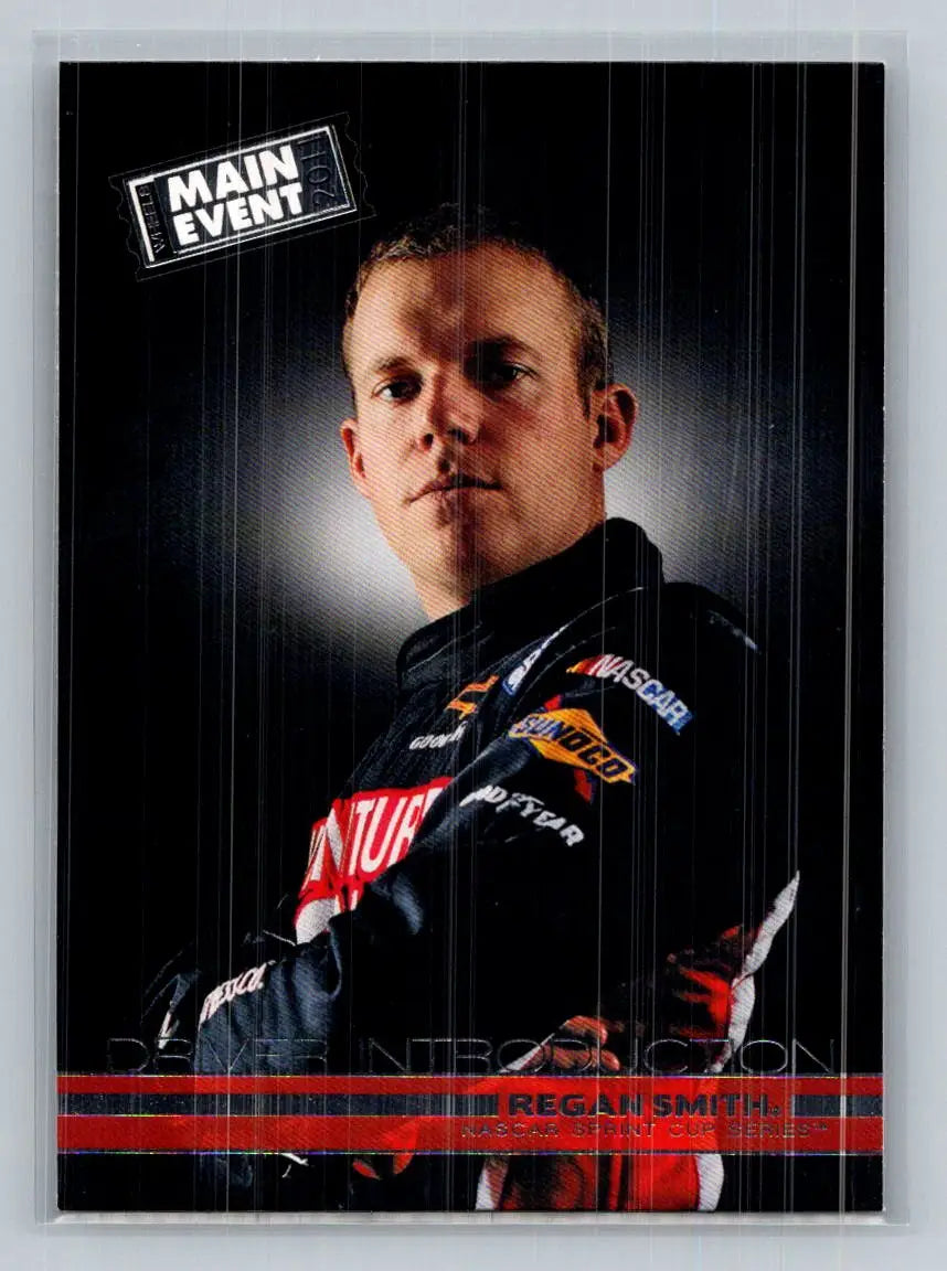2011 Wheels Main Event #32 Regan Smith Furniture Row Racing - Racing Card Single