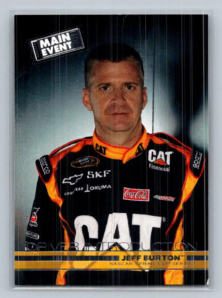 2011 Wheels Main Event #6 Jeff Burton Richard Childress Racing - Racing Card Single