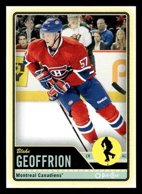 2012-13 O-Pee-Chee #19 Blake Geoffrion - Hockey Card Single