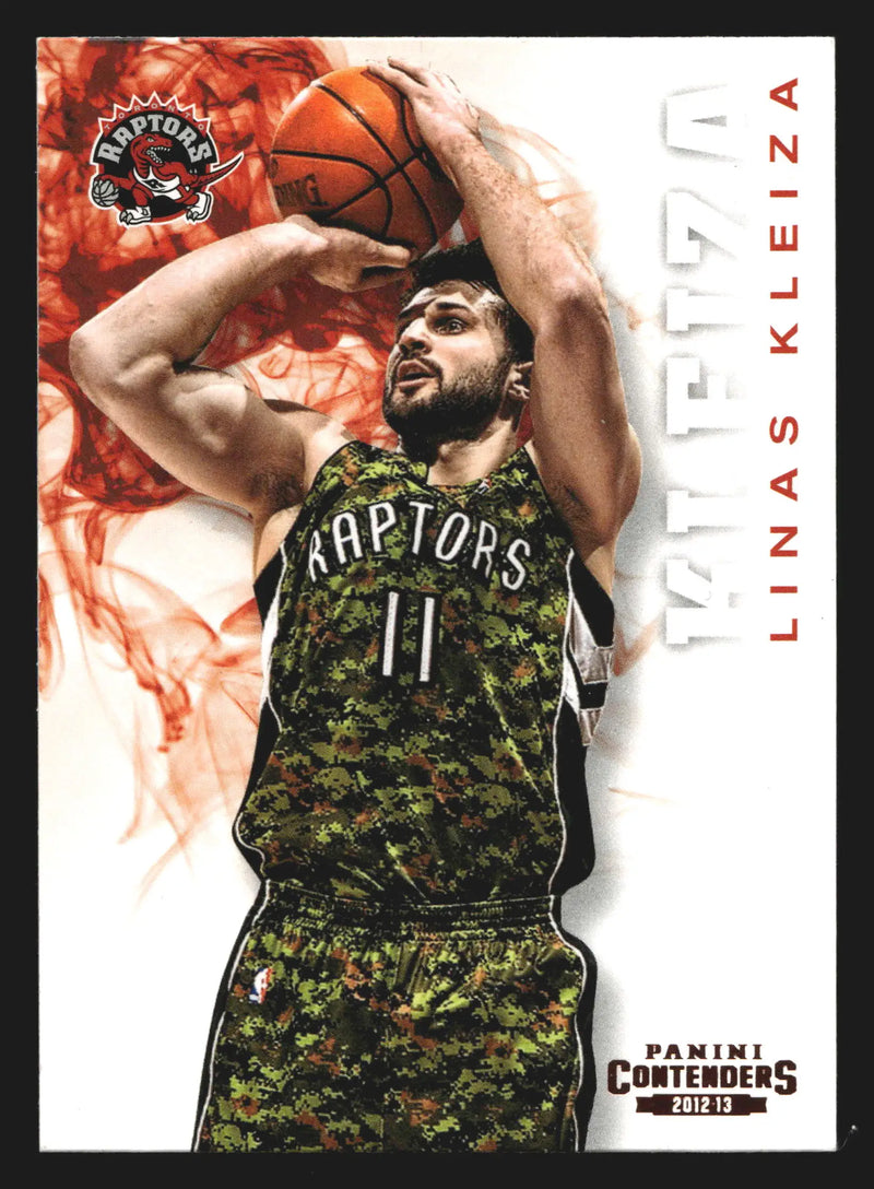 2012-13 Panini Contenders Linas Kleiza #79 Toronto Raptors
