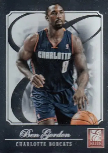 Basketball trading card featuring Ben Gordon from 2012-13 Panini Elite product