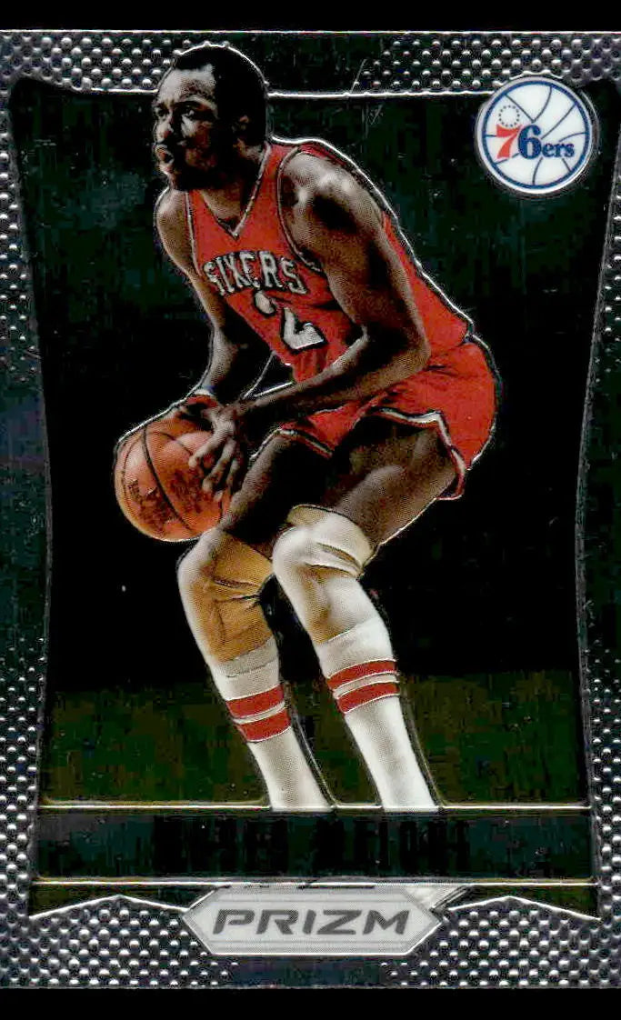 2012-13 Panini Prizm #169 Moses Malone Base Philadelphia 76ers - Basketball Card Single