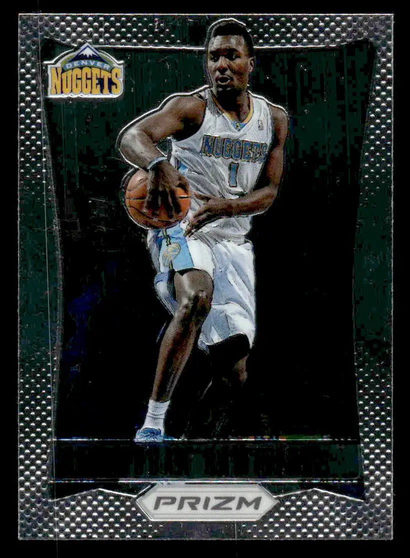 2012-13 Panini Prizm #211 Jordan Hamilton Base RC Denver Nuggets - Basketball Card Single