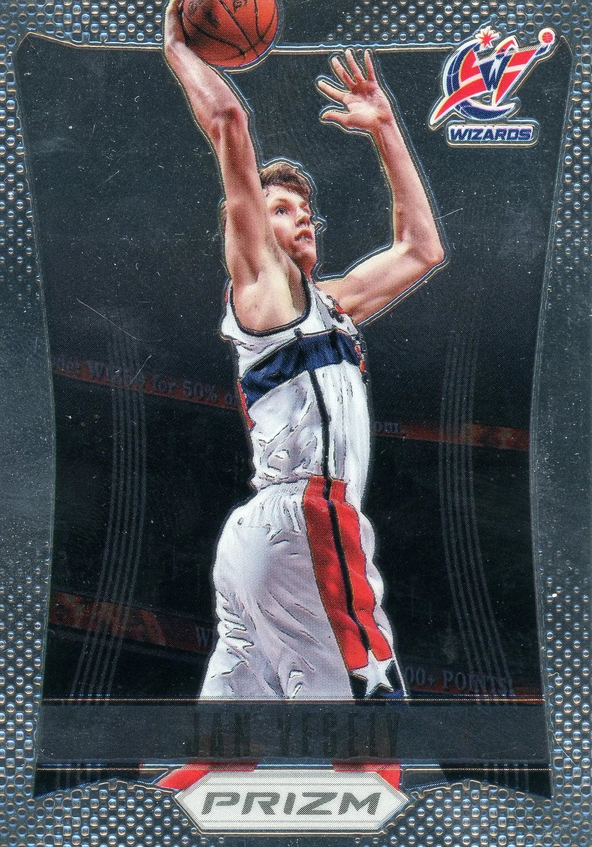 2012-13 Panini Prizm Jan Vesely #224 Wizards - Basketball Card Single